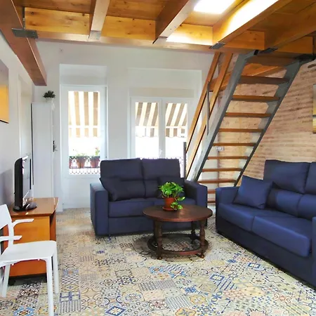Apartmán Casita Con Terraza En Cabanyal Valencie
